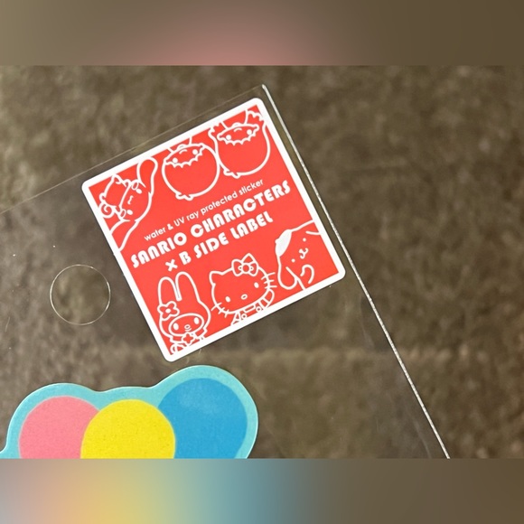 Cinnamoroll Cloud B-Side Label Sticker Water & UV Ray Protected Official Sanrio - Picture 3 of 5